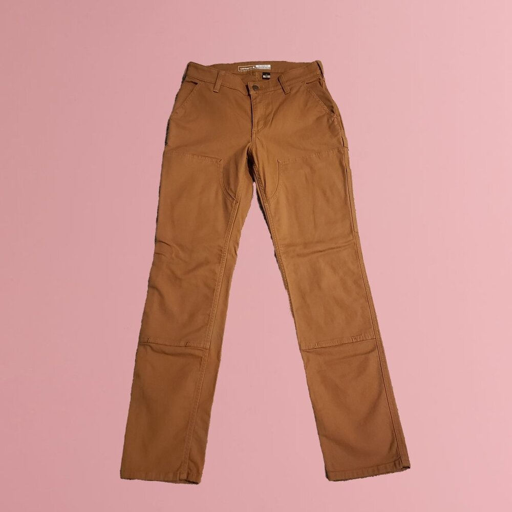 Carhartt Women's Canvas Double-Front Pant Size 4